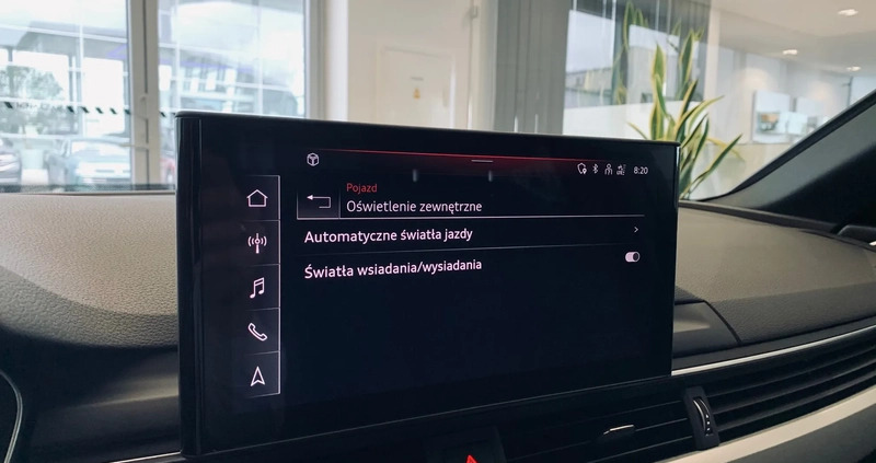 Audi A4 cena 144900 przebieg: 24657, rok produkcji 2020 z Pułtusk małe 379
